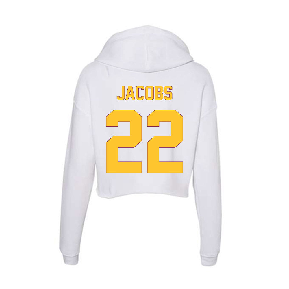 Arizona State - NCAA Baseball : Ben Jacobs - Classic Shersey Women's Crop Fleece Hoodie-1