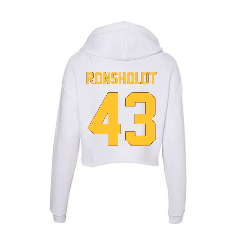 Arizona State - NCAA Women's Lacrosse : Vanessa Ronsholdt - Classic Shersey Women's Crop Fleece Hoodie-1