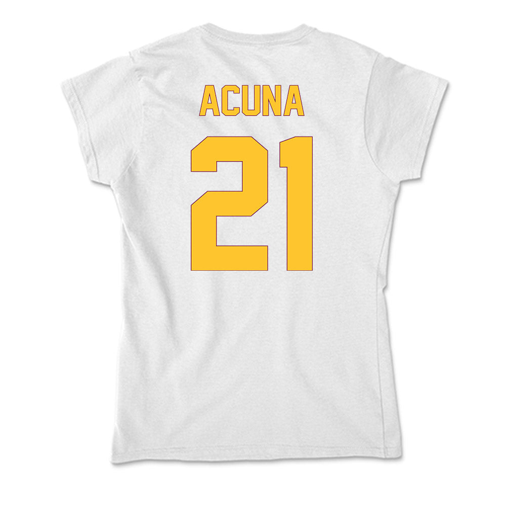 Arizona State - NCAA Softball : Yannixa Acuna - Classic Shersey Soft Style Women’s T-Shirt-1