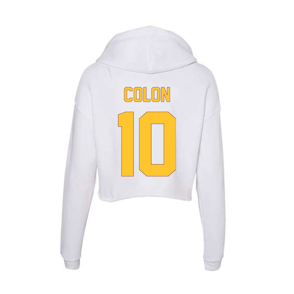 Arizona State - NCAA Women's Soccer : Enasia Colon - Classic Shersey Women's Crop Fleece Hoodie-1