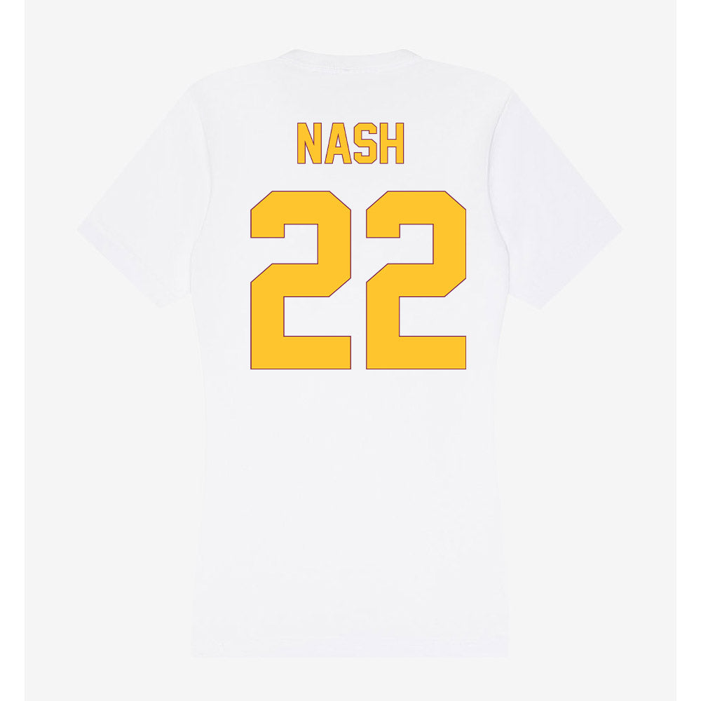 Arizona State - NCAA Men's Ice Hockey : Ty Nash - Classic Shersey Women's V-Neck T-Shirt-1