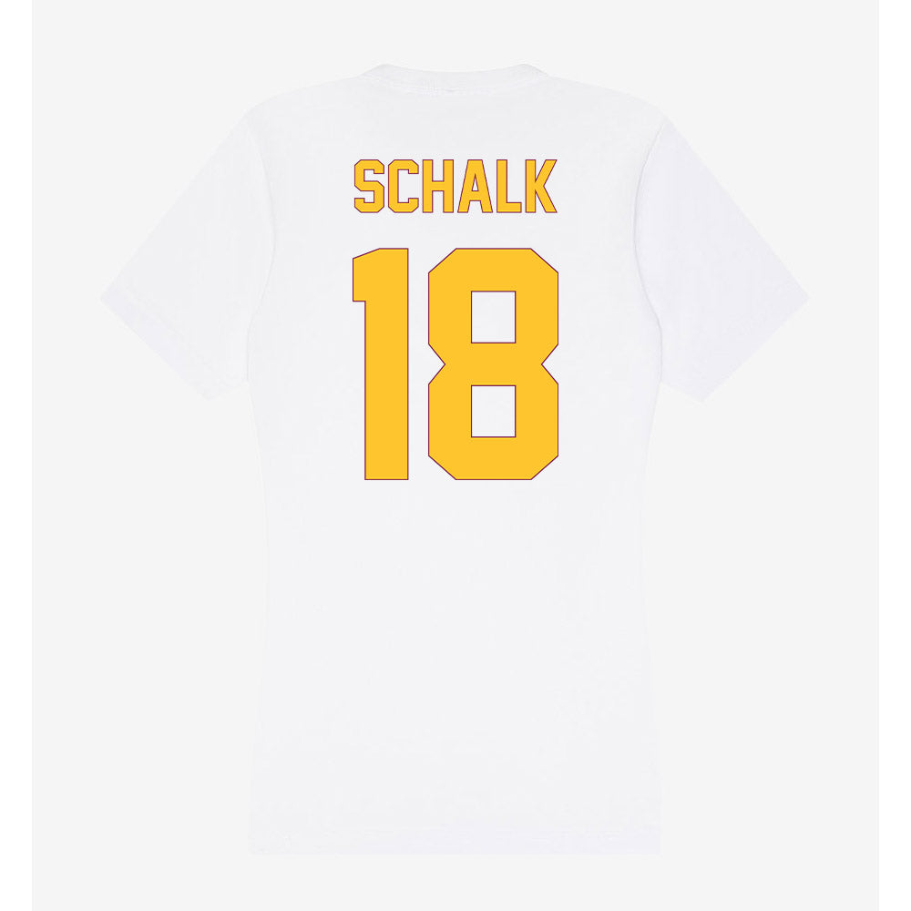 Arizona State - NCAA Women's Volleyball : Maeva Schalk - Classic Shersey Women's V-Neck T-Shirt-1