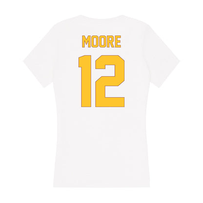 Arizona State - NCAA Women's Basketball : Makayla Moore - Classic Shersey Women's V-Neck T-Shirt-1