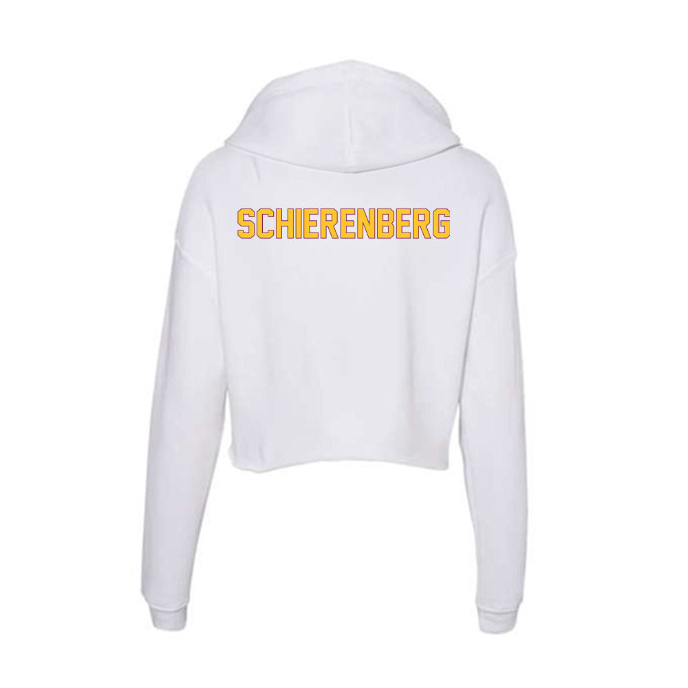 Arizona State - NCAA Men's Track & Field : Tyler Schierenberg - Classic Shersey Women's Crop Fleece Hoodie-1