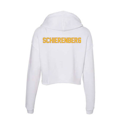 Arizona State - NCAA Men's Track & Field : Tyler Schierenberg - Classic Shersey Women's Crop Fleece Hoodie-1