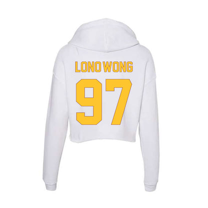 Arizona State - NCAA Football : Blazen Lono-Wong - Classic Shersey Women's Crop Fleece Hoodie-1