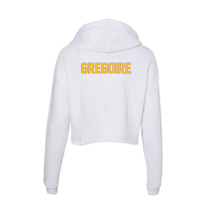 Arizona State - NCAA Women's Gymnastics : Halle Gregoire - Classic Shersey Women's Crop Fleece Hoodie-1