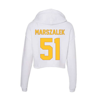 Arizona State - NCAA Football : Cole Marszalek - Classic Shersey Women's Crop Fleece Hoodie-1