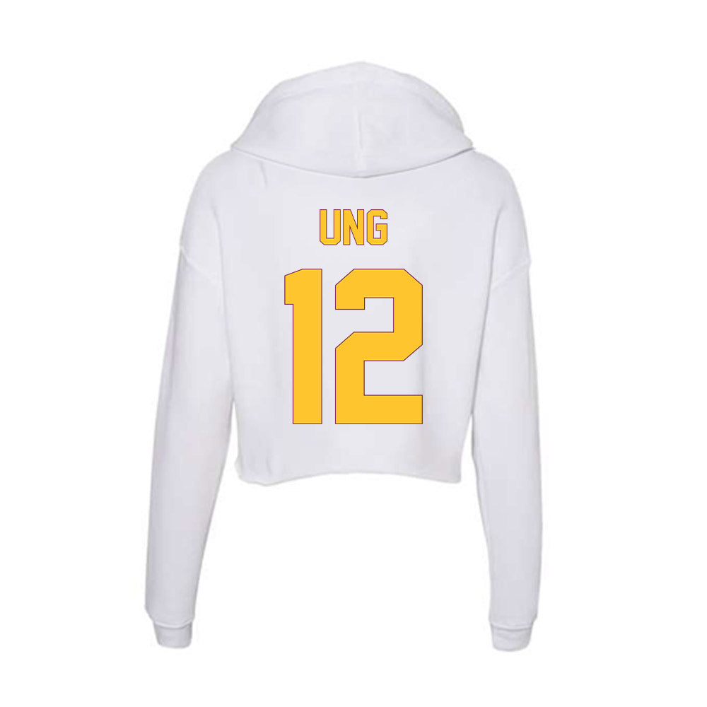 Arizona State - NCAA Women's Volleyball : Argentina Ung - Classic Shersey Women's Crop Fleece Hoodie-1