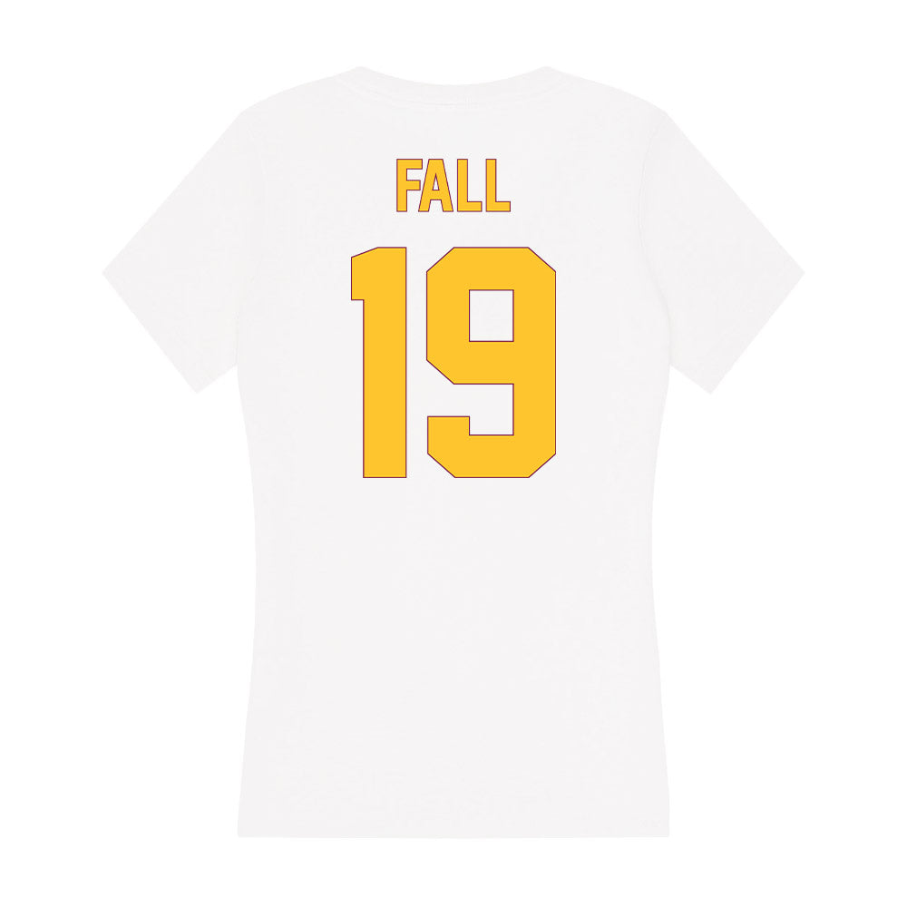 Arizona State - NCAA Football : Adama Fall - Classic Shersey Women's V-Neck T-Shirt-1