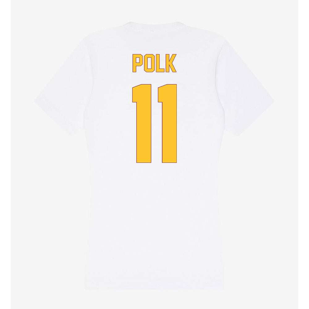 Arizona State - NCAA Men's Basketball : Kash Polk - Classic Shersey Women's V-Neck T-Shirt-1