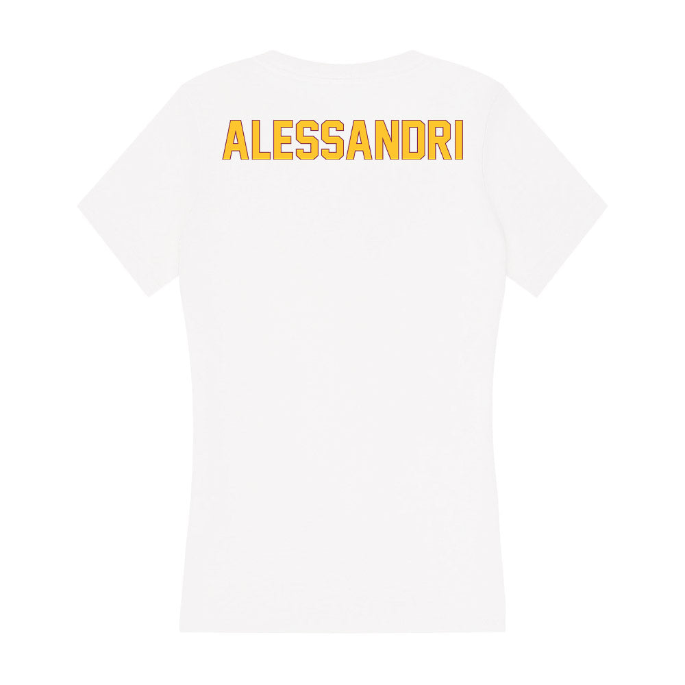 Arizona State - NCAA Triathlon : Alice Alessandri - Classic Shersey Women's V-Neck T-Shirt-1