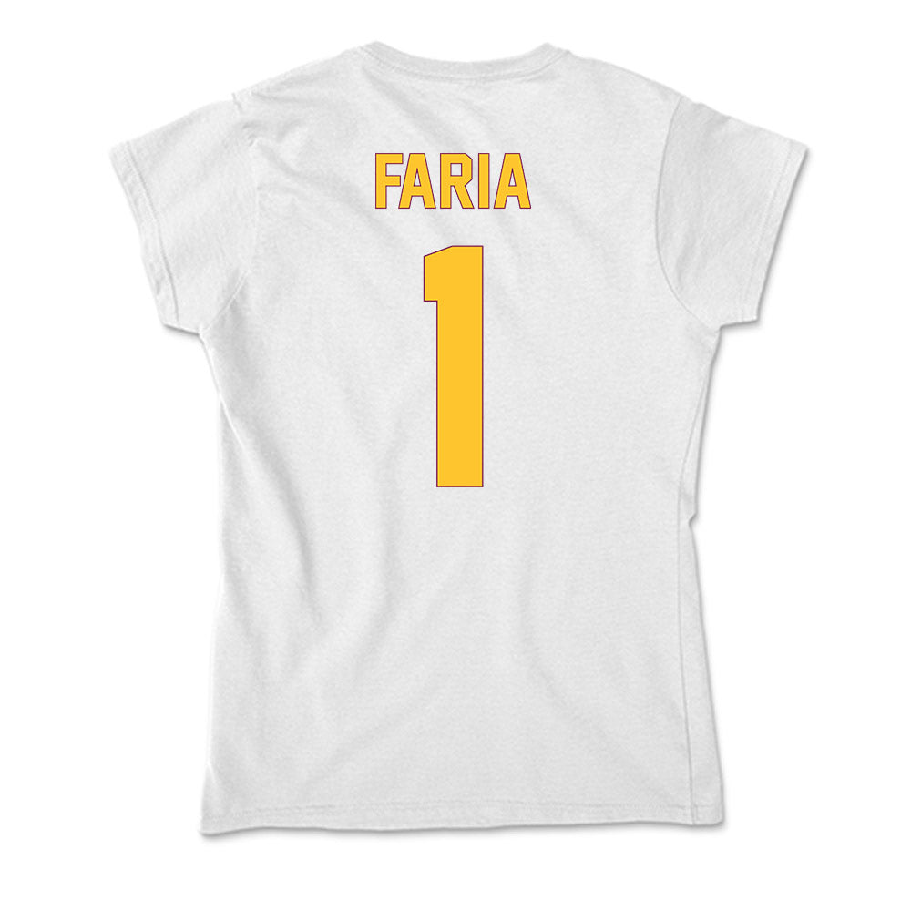 Arizona State - NCAA Women's Volleyball : Bella Faria - Classic Shersey Soft Style Women’s T-Shirt-1