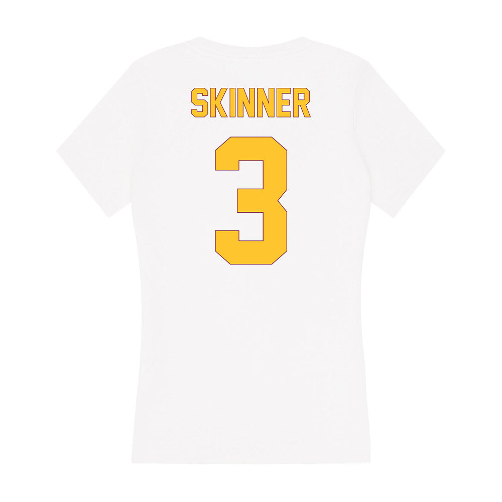 Arizona State - NCAA Women's Basketball : Tyi Skinner - Classic Shersey Women's V-Neck T-Shirt-1