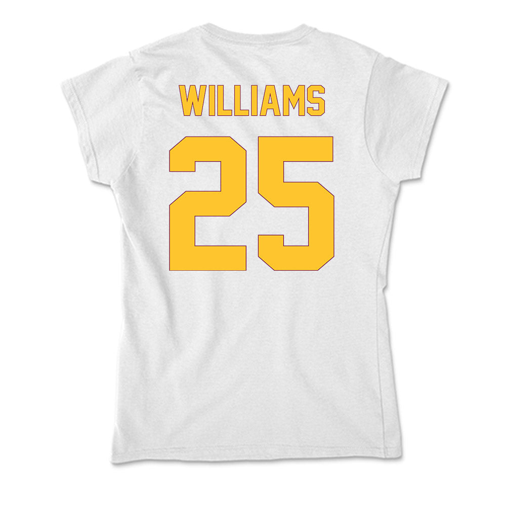 Arizona State - NCAA Men's Basketball : Jordan Williams - Classic Shersey Soft Style Women’s T-Shirt-1