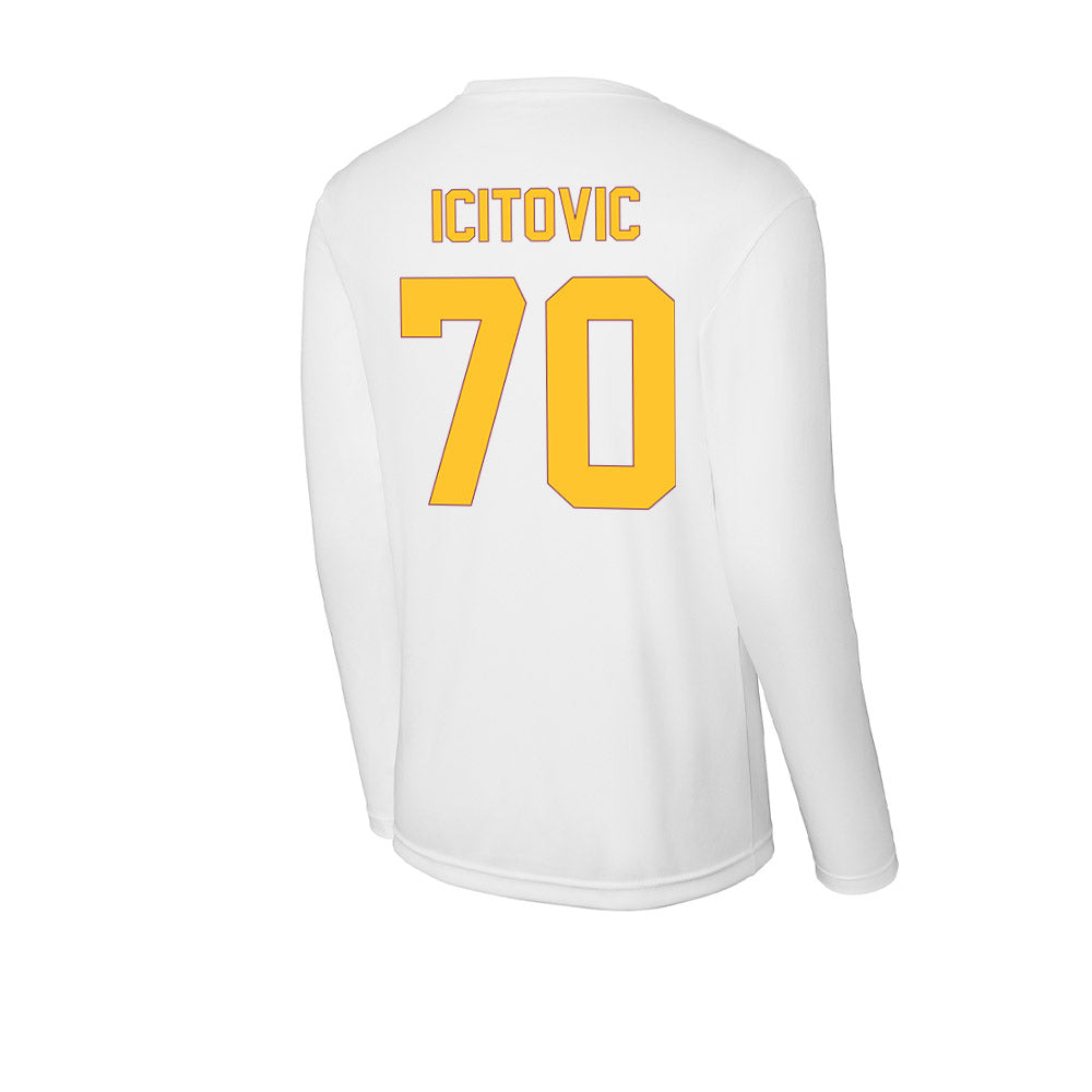 Arizona State - NCAA Men's Basketball : Jovan Icitovic - Classic Shersey Activewear Long Sleeve T-Shirt-1