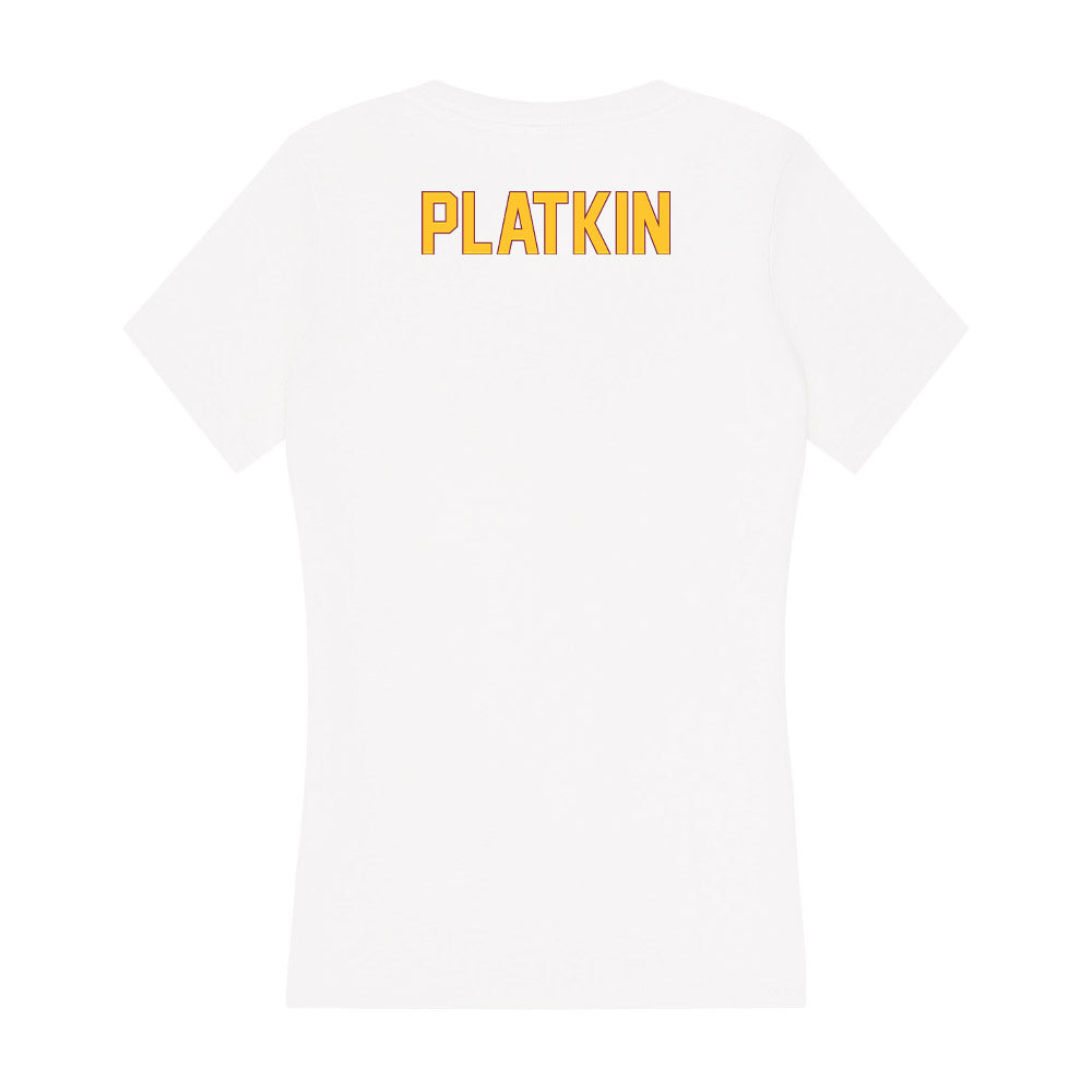 Arizona State - NCAA Women's Gymnastics : Tiara Platkin - Classic Shersey Women's V-Neck T-Shirt-1