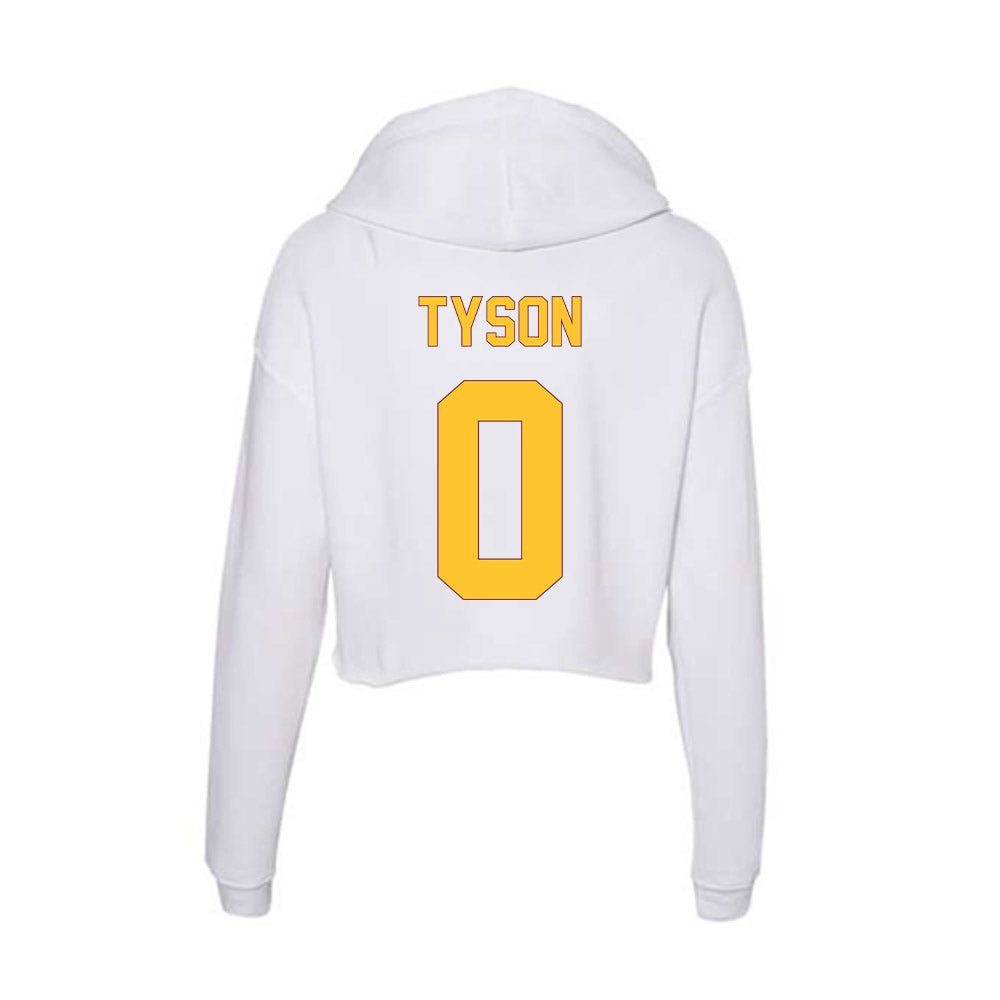Arizona State - NCAA Football : Jordyn Tyson - Classic Shersey Women's Crop Fleece Hoodie-1