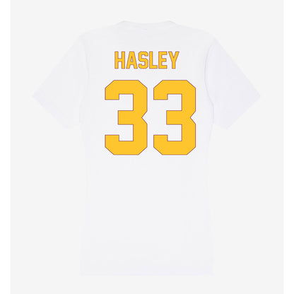 Arizona State - NCAA Men's Ice Hockey : Connor Hasley - Classic Shersey Women's V-Neck T-Shirt-1
