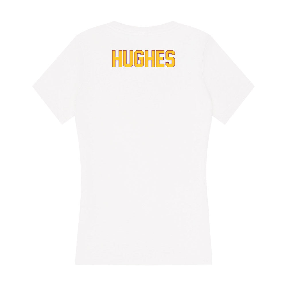 Arizona State - NCAA Women's Swimming & Diving : Kaelia Hughes - Classic Shersey Women's V-Neck T-Shirt-1