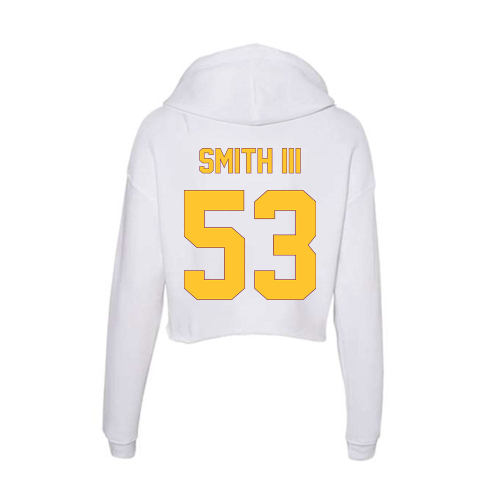 Arizona State - NCAA Football : Albert Smith III - Classic Shersey Women's Crop Fleece Hoodie-1