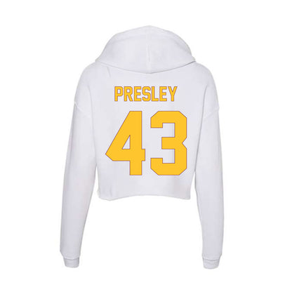 Arizona State - NCAA Women's Volleyball : Kiylah Presley - Classic Shersey Women's Crop Fleece Hoodie-1