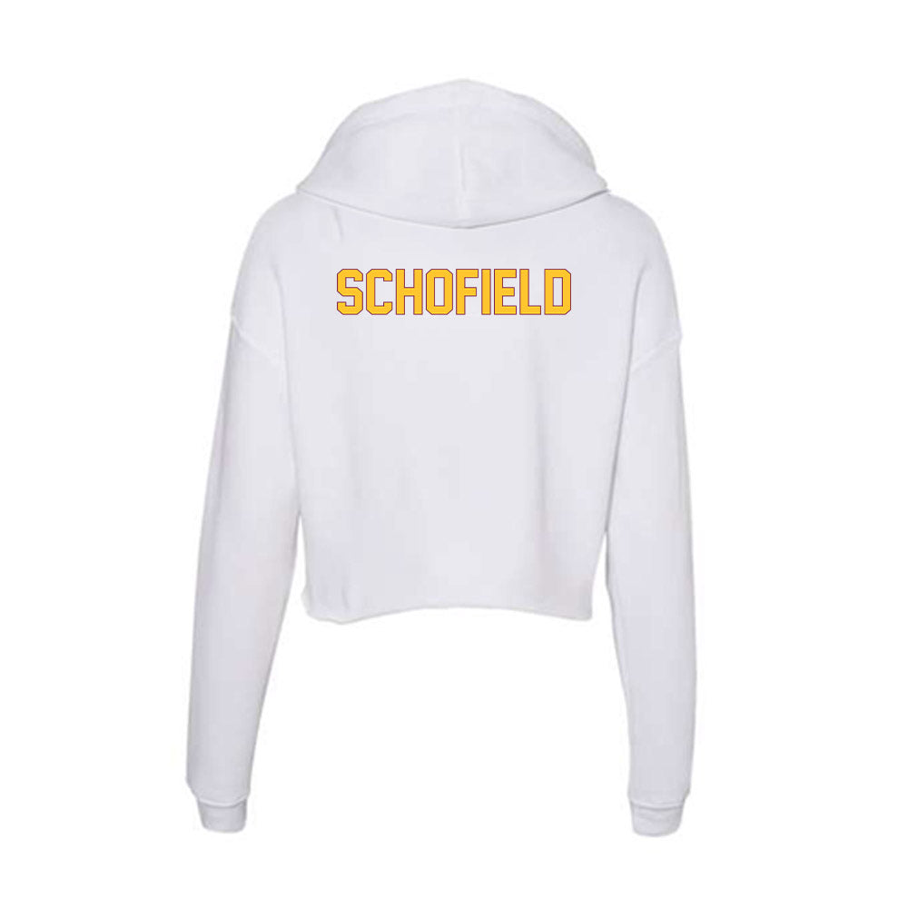 Arizona State - NCAA Women's Track & Field : Alexia Schofield - Classic Shersey Women's Crop Fleece Hoodie-1