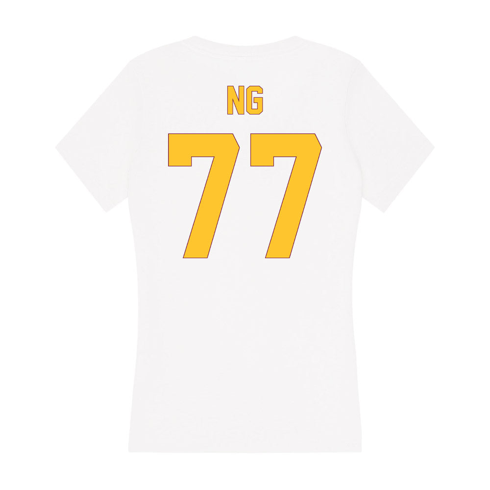 Arizona State - NCAA Women's Lacrosse : Teagan Ng - Classic Shersey Women's V-Neck T-Shirt-1