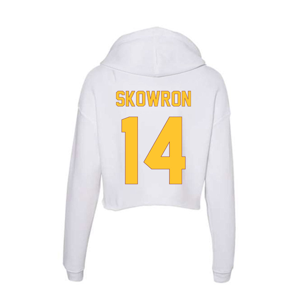 Arizona State - NCAA Football : Xavier Skowron - Classic Shersey Women's Crop Fleece Hoodie-1