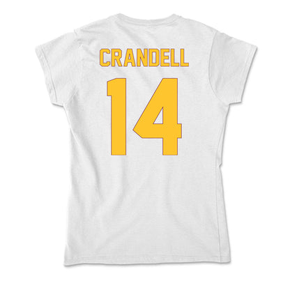 Arizona State - NCAA Men's Ice Hockey : Carmelo Crandell - Classic Shersey Soft Style Women’s T-Shirt-1