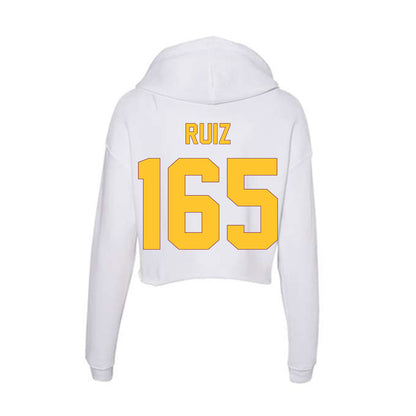 Arizona State - NCAA Wrestling : Nicco Ruiz - Classic Shersey Women's Crop Fleece Hoodie-1