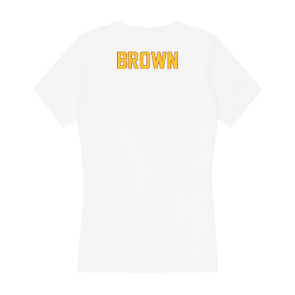 Arizona State - NCAA Women's Track & Field : Lauren Brown - Classic Shersey Women's V-Neck T-Shirt-1