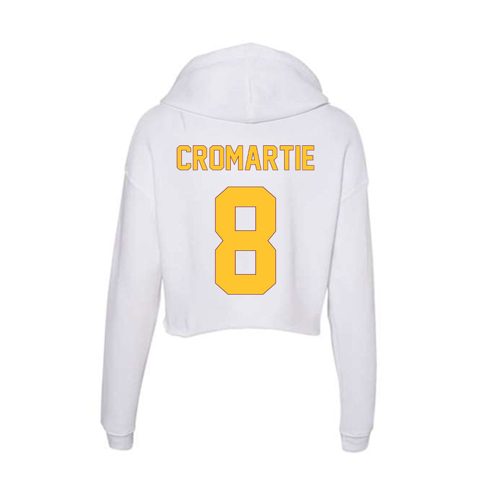 Arizona State - NCAA Women's Volleyball : Shania Cromartie - Classic Shersey Women's Crop Fleece Hoodie-1