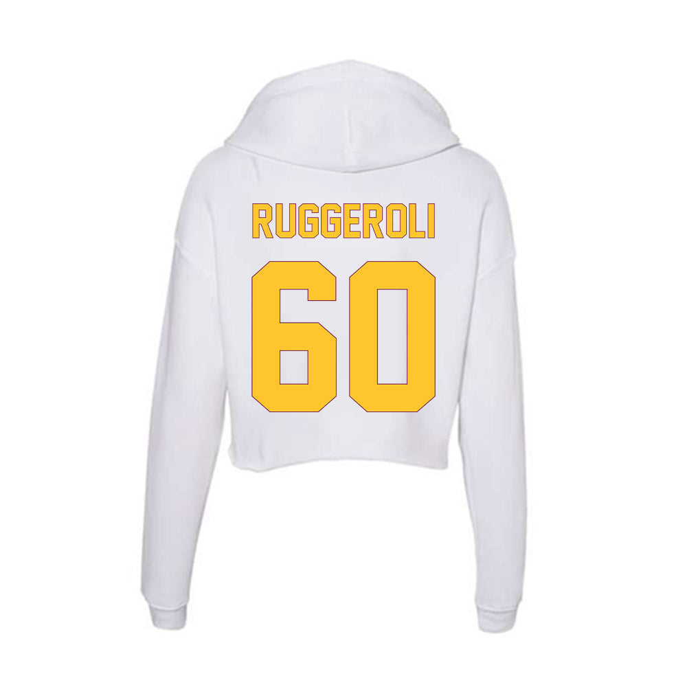 Arizona State - NCAA Football : Alexander Ruggeroli - Classic Shersey Women's Crop Fleece Hoodie-1