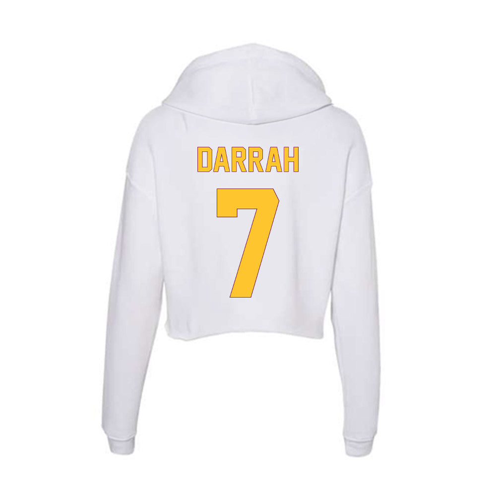 Arizona State - NCAA Baseball : Ryan Darrah - Classic Shersey Women's Crop Fleece Hoodie-1