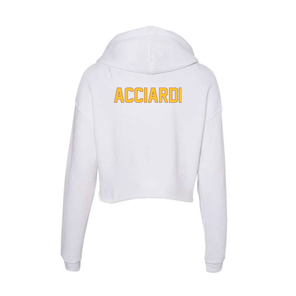 Arizona State - NCAA Wrestling : Max Acciardi - Classic Shersey Women's Crop Fleece Hoodie-1