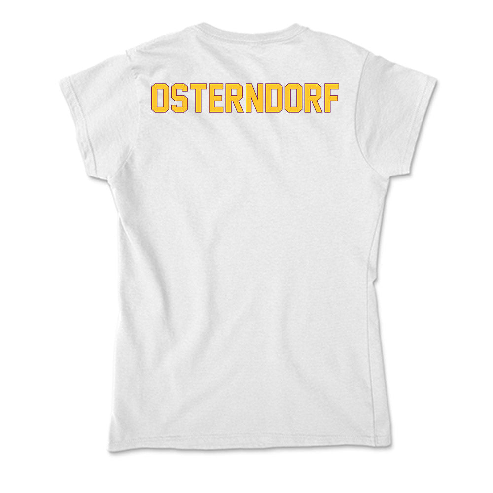 Arizona State - NCAA Men's Swimming & Diving : Christian Osterndorf - Classic Shersey Soft Style Women’s T-Shirt-1