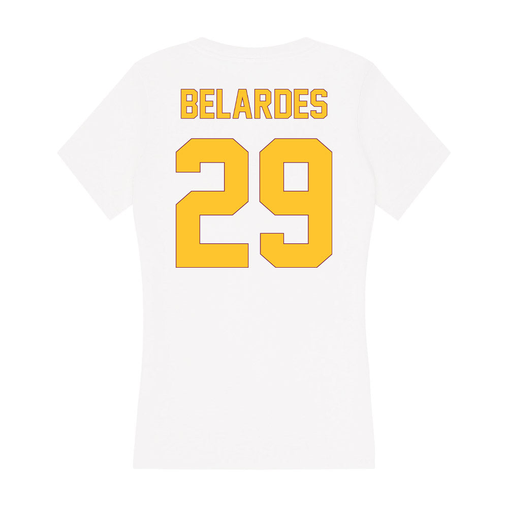 Arizona State - NCAA Baseball : Alec Belardes - Classic Shersey Women's V-Neck T-Shirt-1