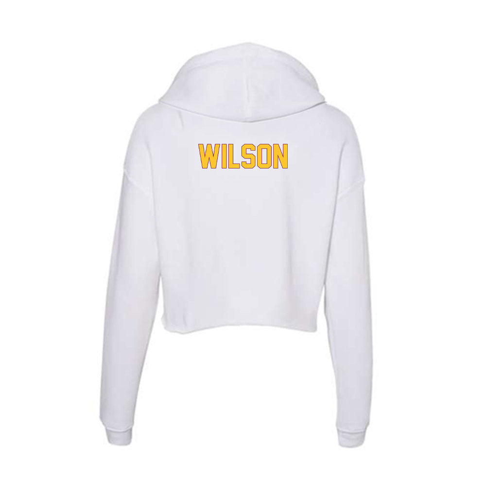 Arizona State - NCAA Women's Gymnastics : Robyn Wilson - Classic Shersey Women's Crop Fleece Hoodie-1