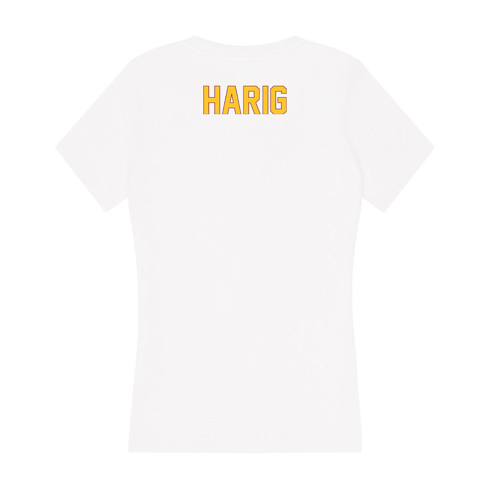 Arizona State - NCAA Men's Swimming & Diving : Christopher Harig - Classic Shersey Women's V-Neck T-Shirt-1