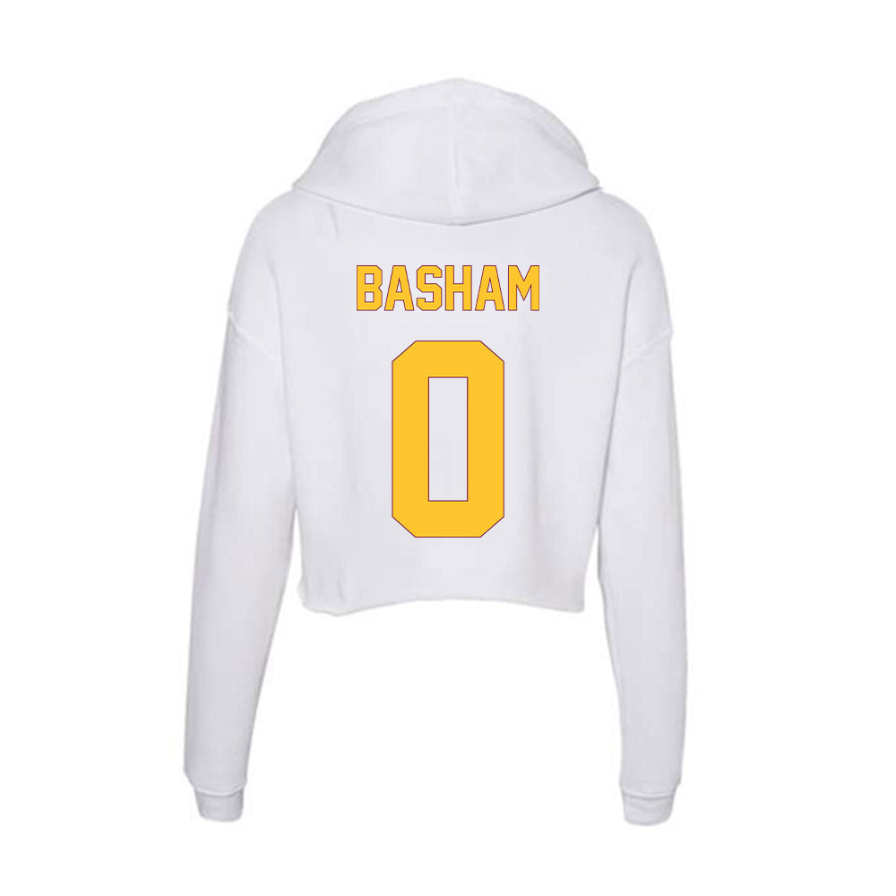 Arizona State - NCAA Women's Basketball : Kennedy Basham - Classic Shersey Women's Crop Fleece Hoodie-1