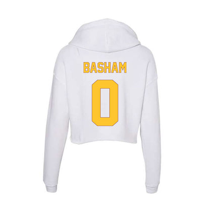 Arizona State - NCAA Women's Basketball : Kennedy Basham - Classic Shersey Women's Crop Fleece Hoodie-1