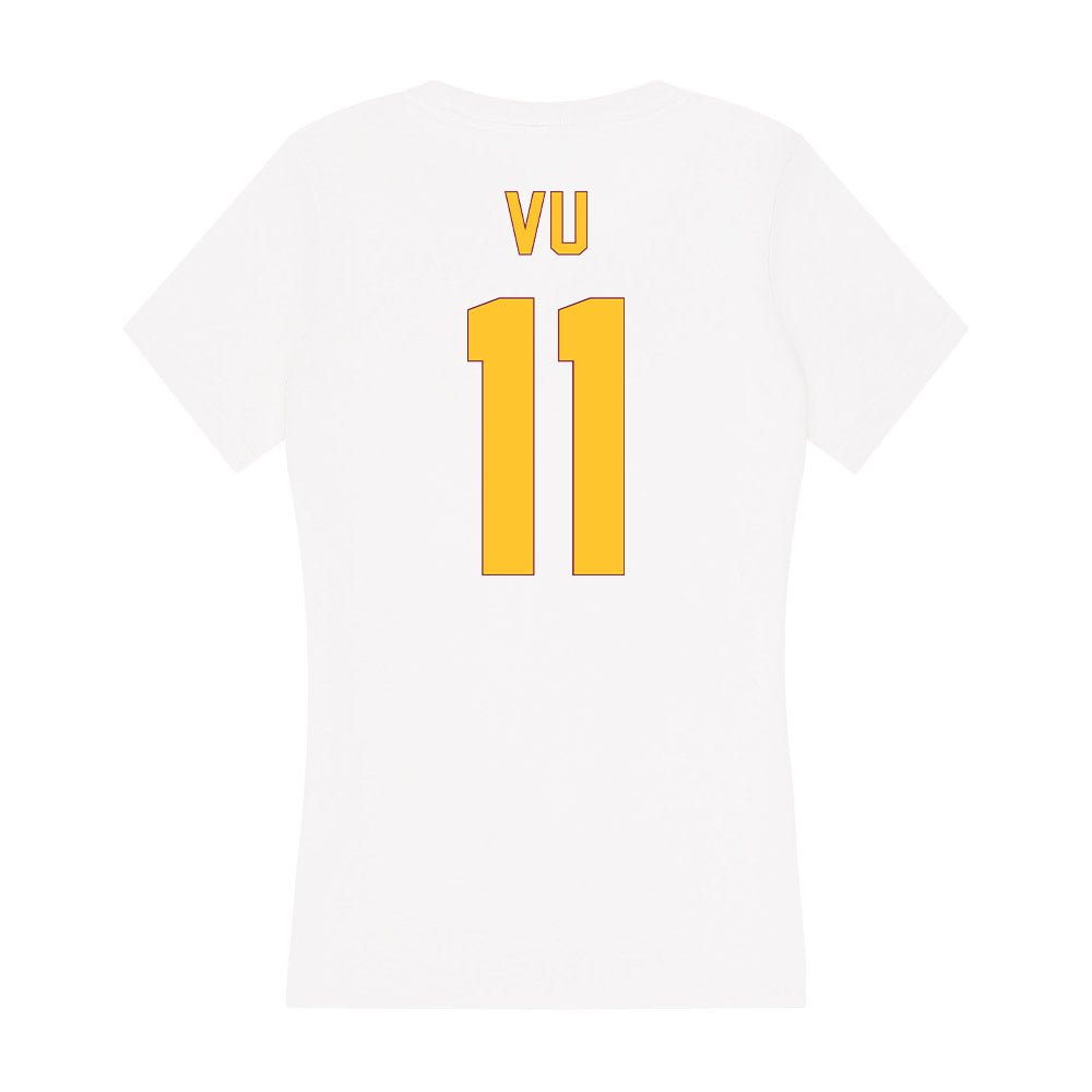 Arizona State - NCAA Baseball : Kien Vu - Classic Shersey Women's V-Neck T-Shirt-1