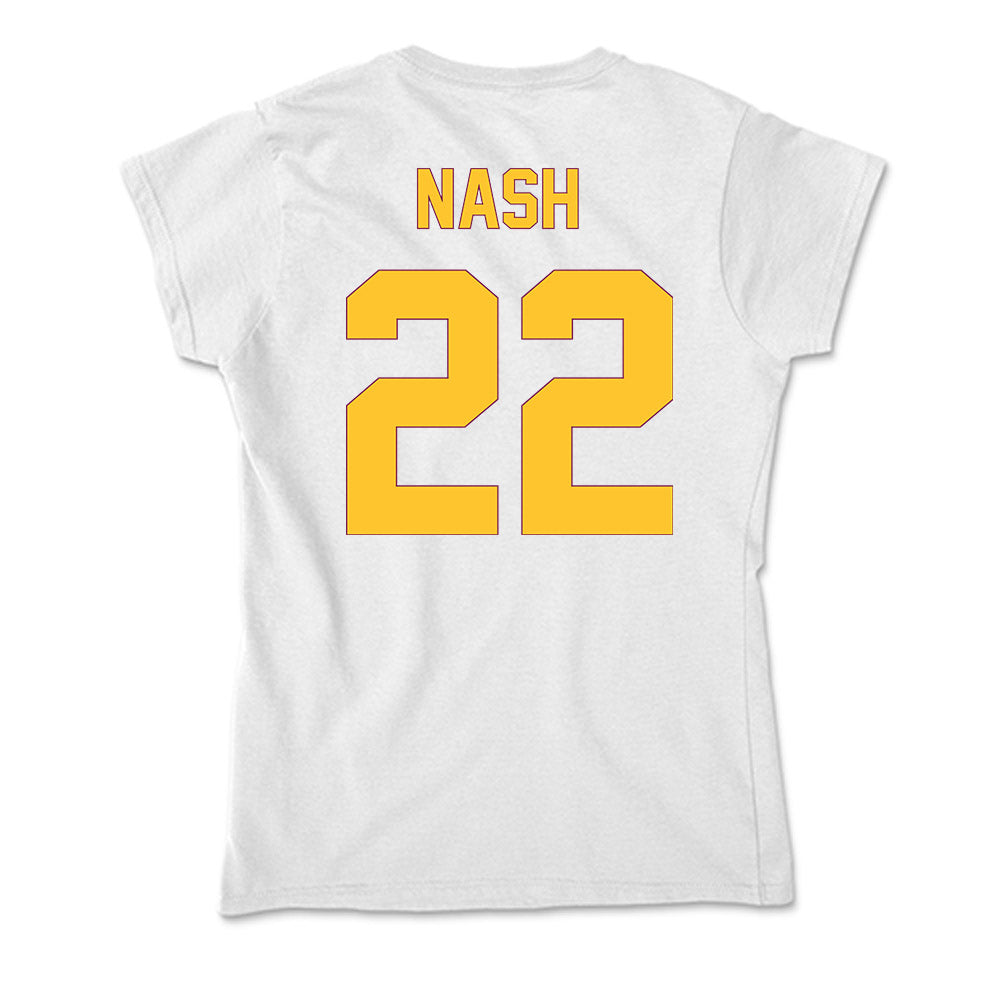 Arizona State - NCAA Men's Ice Hockey : Ty Nash - Classic Shersey Soft Style Women’s T-Shirt-1