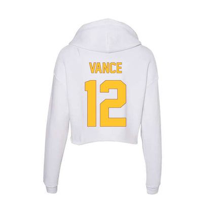 Arizona State - NCAA Women's Volleyball : Ceci Vance - Classic Shersey Women's Crop Fleece Hoodie-1