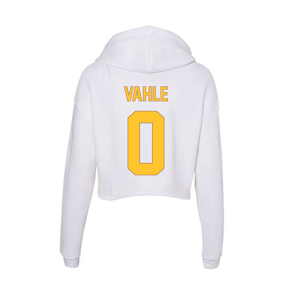 Arizona State - NCAA Women's Lacrosse : Katie Vahle - Classic Shersey Women's Crop Fleece Hoodie-1