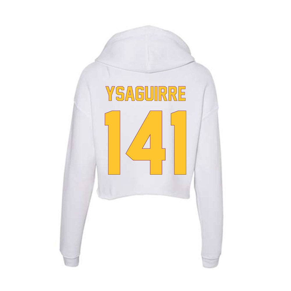 Arizona State - NCAA Wrestling : Emilio Ysaguirre - Classic Shersey Women's Crop Fleece Hoodie-1