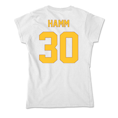 Arizona State - NCAA Men's Ice Hockey : Chase Hamm - Classic Shersey Soft Style Women’s T-Shirt-1