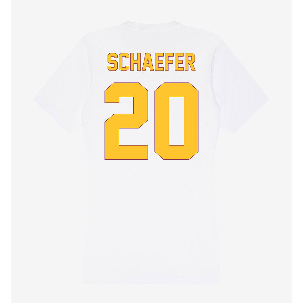 Arizona State - NCAA Baseball : Derek Schaefer - Classic Shersey Women's V-Neck T-Shirt-1