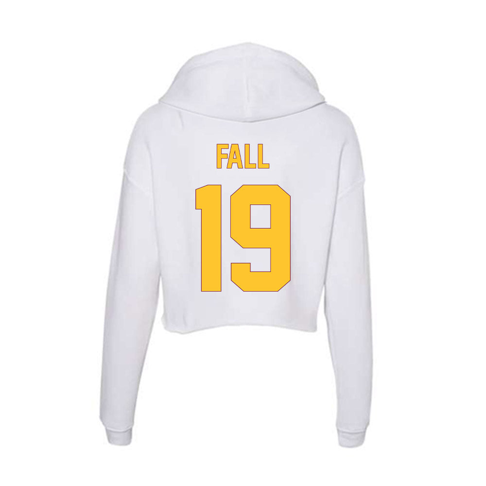 Arizona State - NCAA Football : Adama Fall - Classic Shersey Women's Crop Fleece Hoodie-1